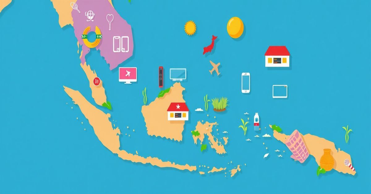 สินค้าส่งออกอันดับ 1 ของแต่ละประเทศในอาเซียน