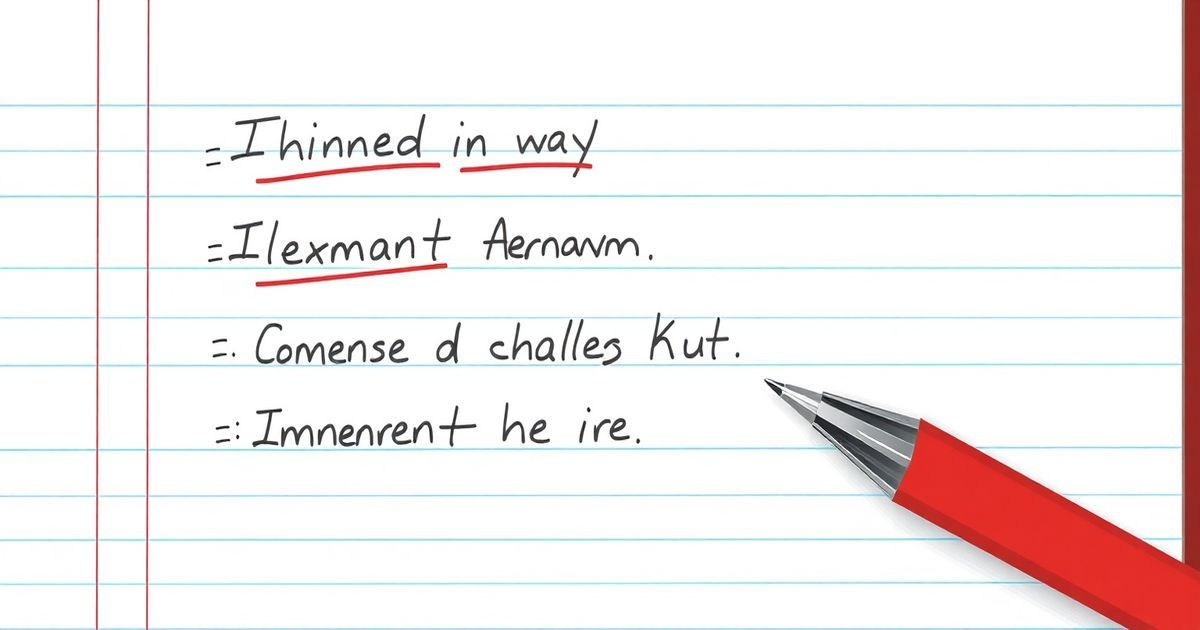 50 คำภาษาอังกฤษที่คนไทยสะกดผิดบ่อย + วิธีจำ