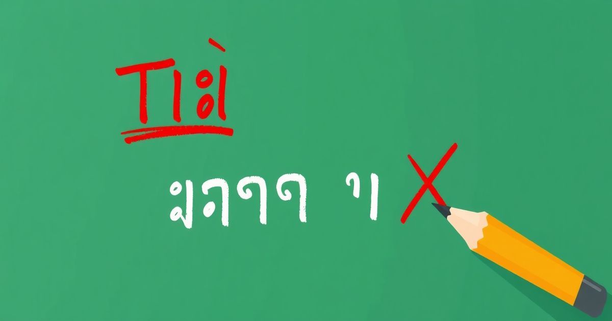 Grammar ที่คนไทยผิดบ่อยที่สุด 20 ข้อ พร้อมวิธีจำให้ถูก